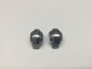 Damen Schmuck Vintage Ohrclips Versilbert