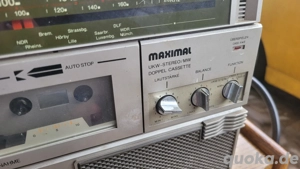 Maximal Ghettoblaster Radiorecorder Doppeltape
