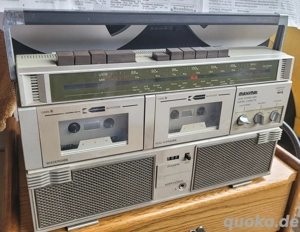 Maximal Ghettoblaster Radiorecorder Doppeltape Bild 2