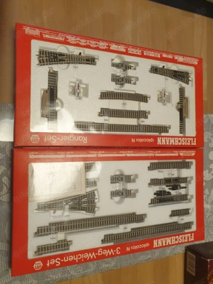 Verkaufe Fleischmann Gleise und Weichen Spur N