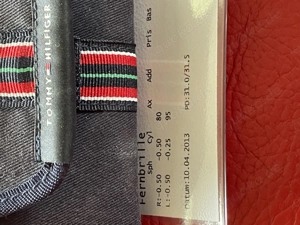 Fernbrille Tommy Hilfiger mit Etui und Pass Bild 5