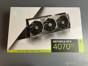 msi 4070 Ti suprim Grafikkarte