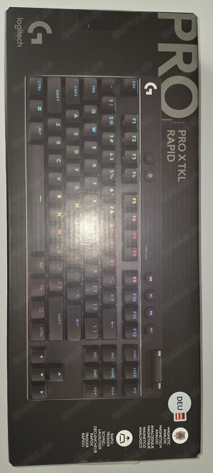 Mechanische Gaming Tastatur Logitech Pro X TKL Rapid
