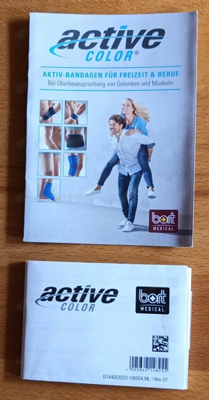 Kniebandage Bort aktive color neu