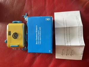 OUTDOOR Kamera Focus Fee 28mm Lens in Gelb   Blau