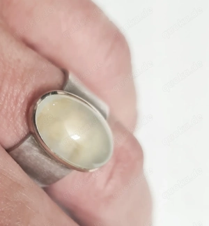 Ring Turmalin, Silber 925, Vergoldet, Ringgröße 60 Bild 2