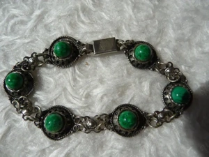 Armkette Arm Kette Armreif Armband 925 Silber Ziersteine