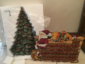 Villeroy boch, seltener adventskalender, großer tannenbaum ca 55 cm.