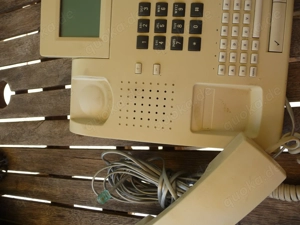 Siemens Optiset E Memory Systemtelefon in weiß beige Telefonanlage Bild 2