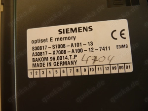 Siemens Optiset E Memory Systemtelefon in weiß beige Telefonanlage Bild 6