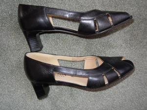  Gerwinia  Pumps Leder schwarz Gr.5    Weite G
