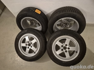 Neuer Audi Alufelgen Conti Winterreifensatz 225 55-R16 XL 99 V Bild 6