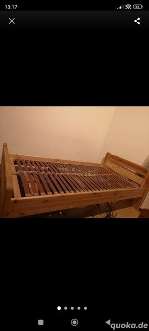 Bettgestell Kiefer zu verkaufen 