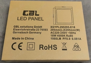 2 LED Deckenleuchten Deckenpanele NEU 