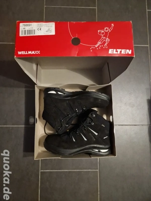 NEU! GR 46 Elten Sicherheitsstiefel NELSON XXG GTX black ESD S3