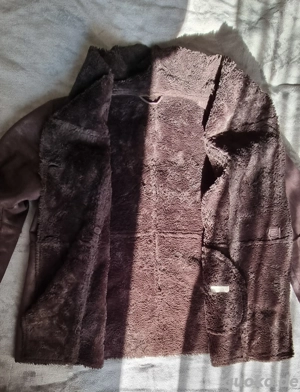 Wildleder-Fellimitat Jacke BONITA Größe 48 Bild 5
