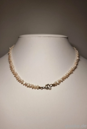 Bezauberndes altes Collier | Süßwasserperlen | Perlen  Bild 11