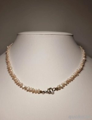 Bezauberndes altes Collier | Süßwasserperlen | Perlen  Bild 7
