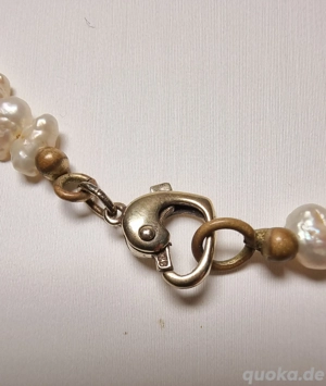 Bezauberndes altes Collier | Süßwasserperlen | Perlen  Bild 8