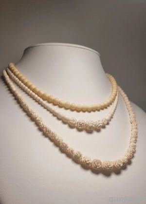 3 Antike Halsketten | Nachlass | Schmuck | Vintage | Sammlerstück Bild 3
