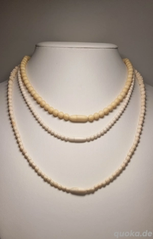 3 Antike Halsketten | Nachlass | Schmuck | Vintage | Sammlerstück Bild 4