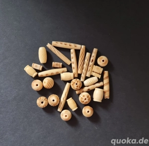 Knochenperlen, Perlen, handgefertigt, Schmuckherstellung