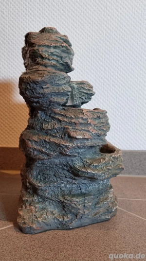 Kaskadenbrunnen | Terrarienbrunnen | Brunnen inkl. LED & Pumpe Bild 7