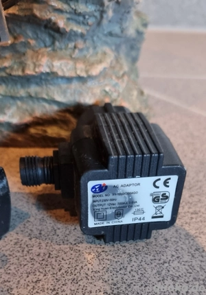 Kaskadenbrunnen | Terrarienbrunnen | Brunnen inkl. LED & Pumpe Bild 2