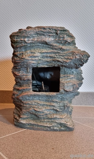 Kaskadenbrunnen | Terrarienbrunnen | Brunnen inkl. LED & Pumpe Bild 3