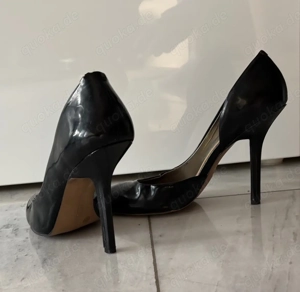 Pumps schwarz Lack Getragen Gr.40