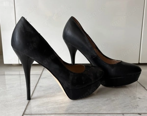 Plateaupumps Schwarz Gr 41 Bild 2