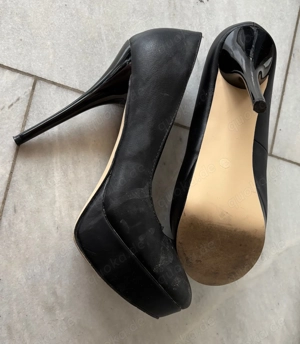 Plateaupumps Schwarz Gr 41