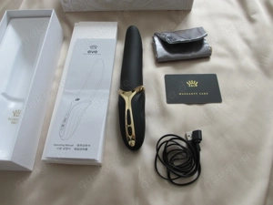 NEU - Zalo Eve: Oral Pleasure Vibrator mit Wärmefunktion, schwarz gold
