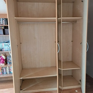 Großer 3-türiger-Kleiderschrank-Topzustand Buche 