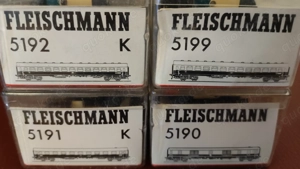 Fleischmann DB Schnellzug mit Innenbeleuchtung Bild 2