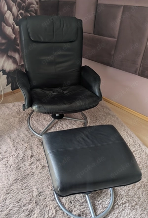 Ikea Malung Sessel mit Hocker 1999