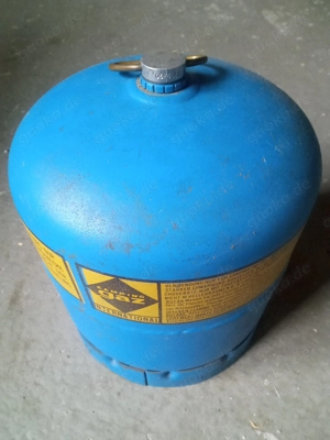 Campingaz Tauschflasche, teilweise befüllt