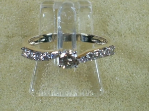 NEU: Brillant-Ring Gr. 17,2 - 54 + 18,2 - 57 + 19,2 - 20 375 Gold 0,47 Carat