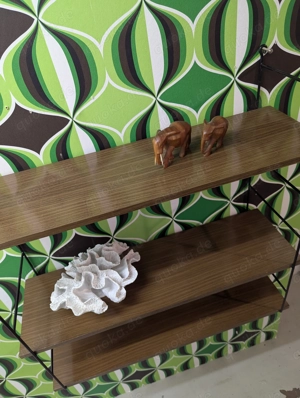 String Regal 60er 70er Nussbaum Bild 2