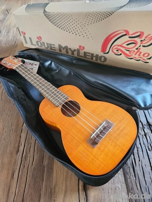 Leho MLUS-XM-TS Soprano Ukulele mit Gig Bag neu und unbespielt