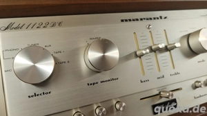Klangstarker Marantz 1122DC Verstärker Amplifier im Woodcase Bild 2