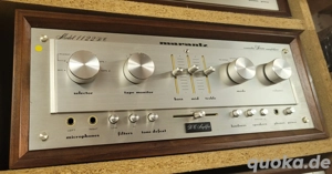 Klangstarker Marantz 1122DC Verstärker Amplifier im Woodcase