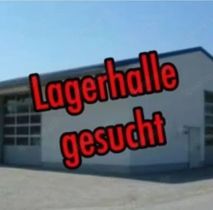 Lagerhalle zum Kauf gesucht !