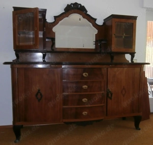 Buffetschrank Massivholz; 2-teilig