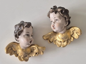 Holzschnitzkunst Engelfiguren