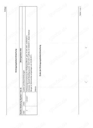 zu verkaufen Freizeitgrundstück 