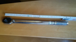 1 2" Knarre Ratsche Ratschenschlüssel umschaltbar Hebelarm 40 - 42cm