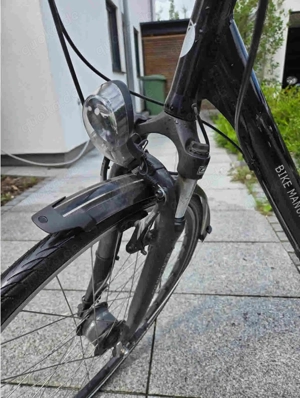 Damenfahrrad gebraucht  Citybike 28Zoll, schwarz 8-Gang Bild 2