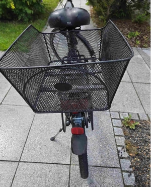 Damenfahrrad gebraucht  Citybike 28Zoll, schwarz 8-Gang Bild 3