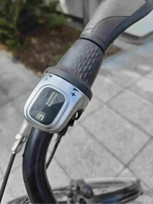 Damenfahrrad gebraucht  Citybike 28Zoll, schwarz 8-Gang Bild 4